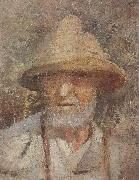 David Davies Head of a Man oil painting